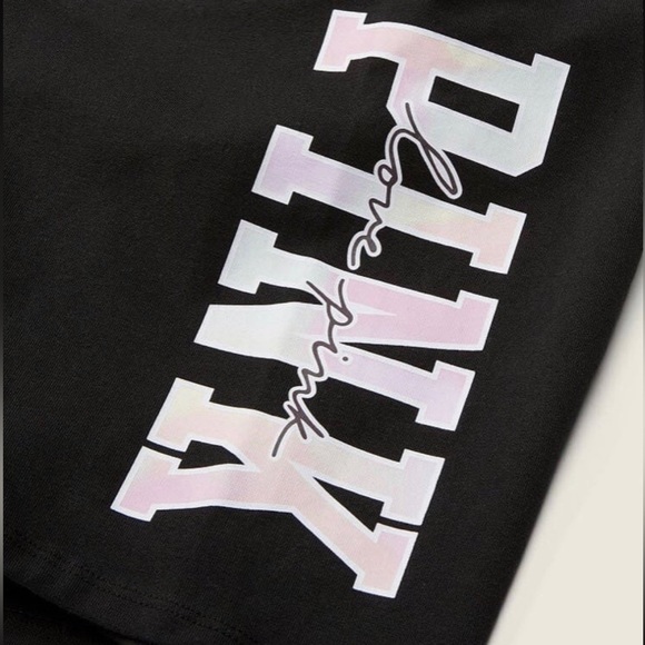 VS PINK FREYA TIE DYE TANK TOP BIKE SHORT SET XL NWT - Picture 11 of 11